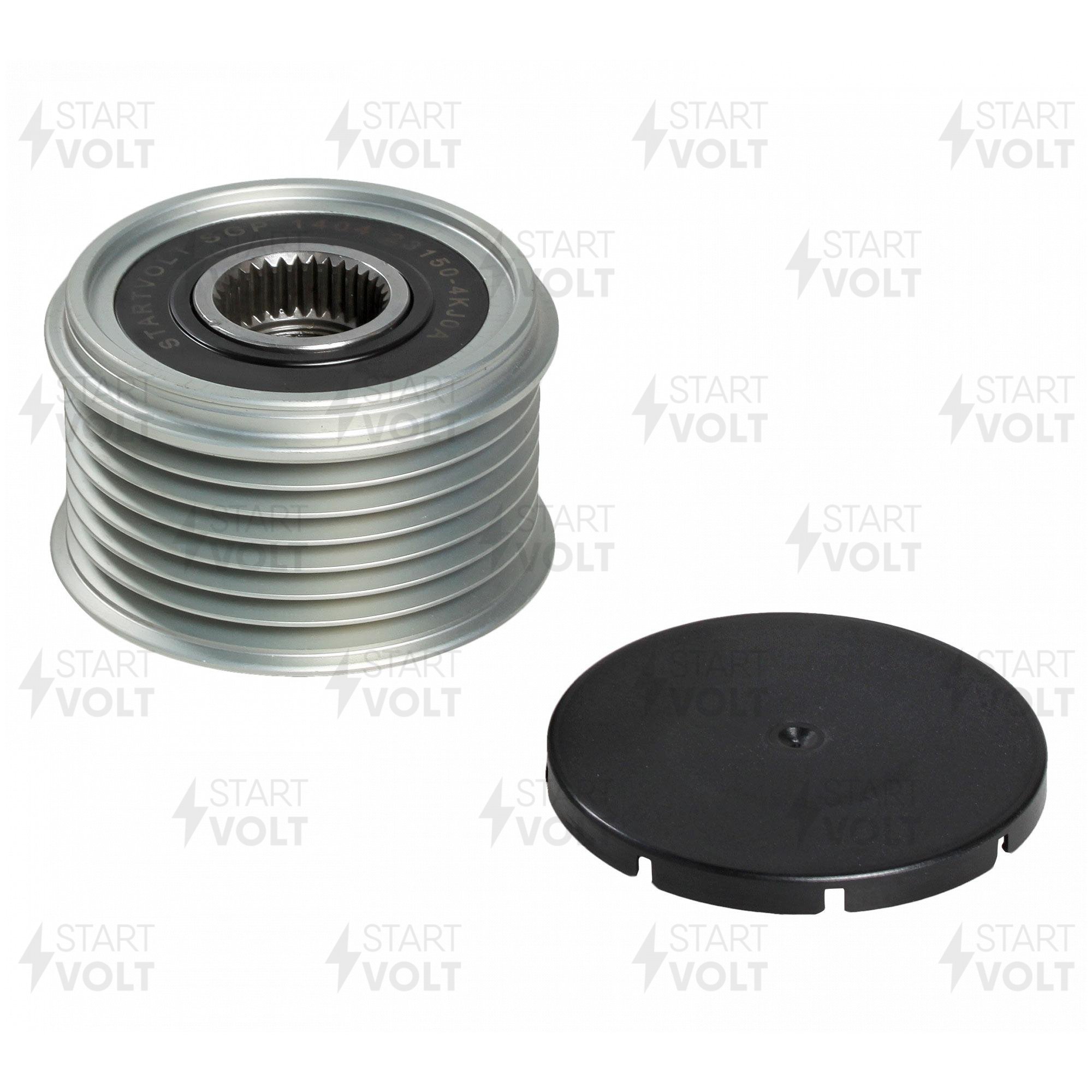 

ШКИВ С ОБГОННОЙ МУФТОЙ ГЕНЕР. ДЛЯ А/М NISSAN QASHQAI (J10) (06-) 1.6I (SGP 1404), SGP1404