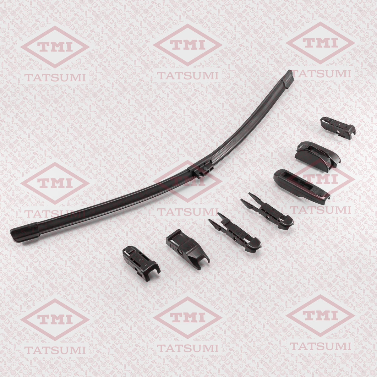 

Щетка стеклоочистителя TATSUMI 500мм, бескаркасная, TFH1050