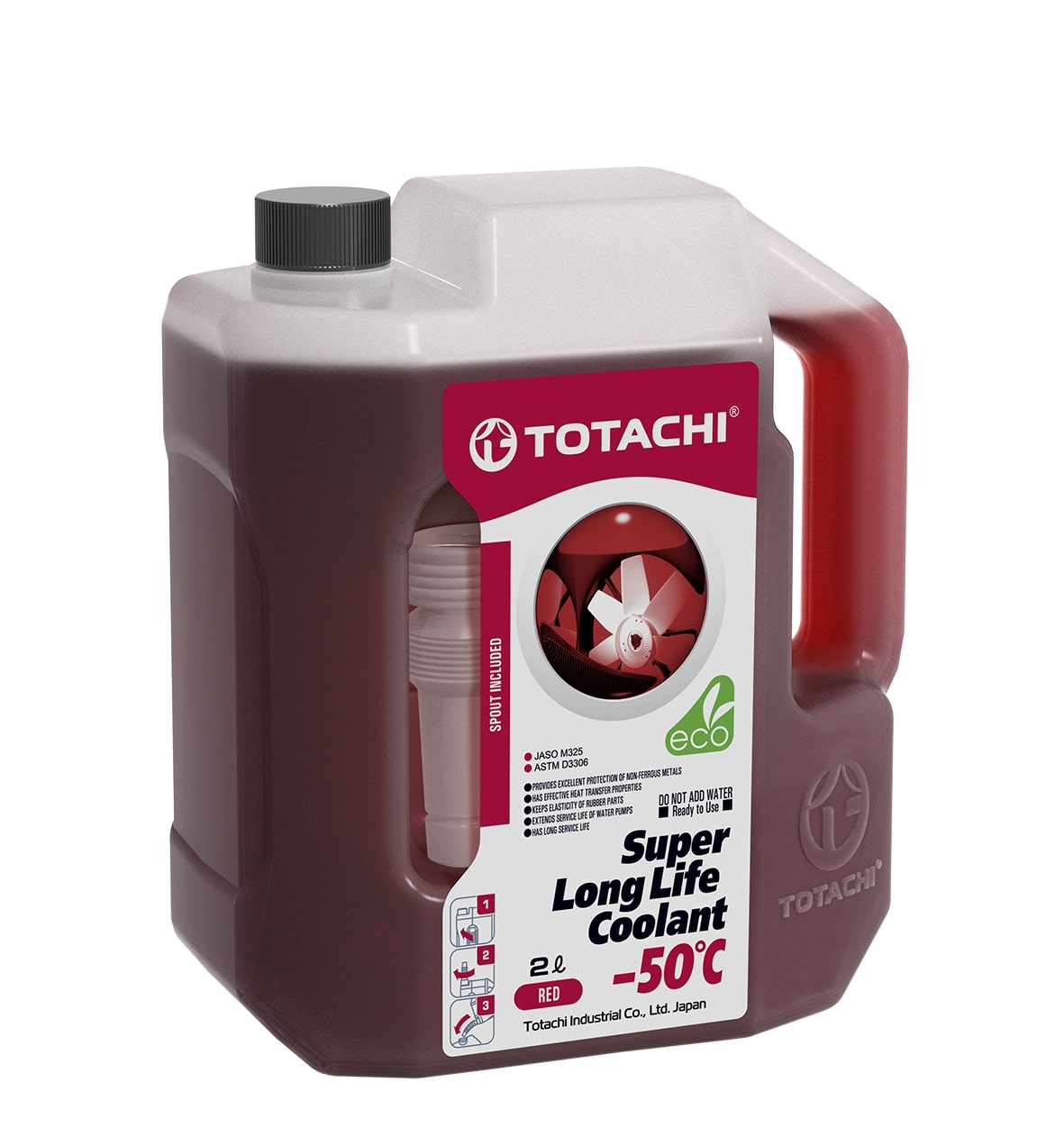 

Охлаждающая жидкость TOTACHI SUPER LLC Red -50C 2л, 41902