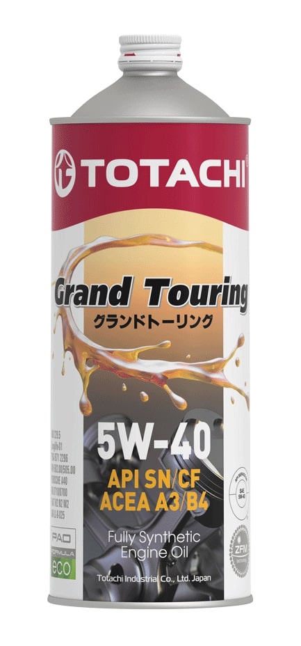 

Моторное масло TOTACHI Grand Touring 5W-40, 1л, 11901