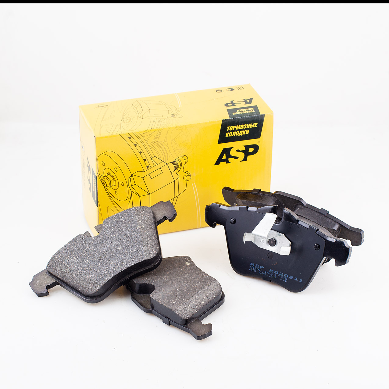 

ПЕРЕДНИЕ ТОРМОЗНЫЕ КОЛОДКИ FORD S-MAX/GALAXY / VOLVO S60/S80/V60/V70/XC70, K020211