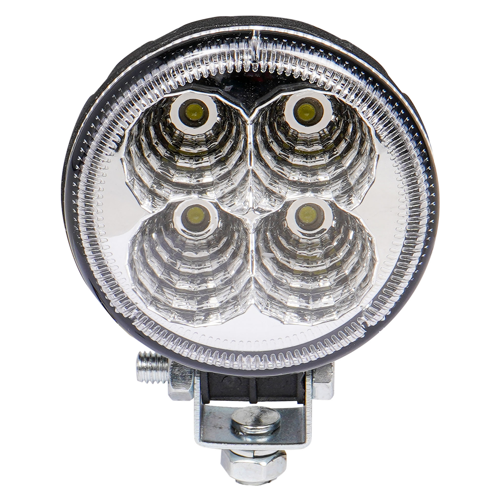 

ФАРА СВЕТОДИОДНАЯ КРУГЛАЯ, 4 LED РАССЕЯННЫЙ СВЕТ, 12W, (83Х83Х51) 12/24V (ALED002), ALED002