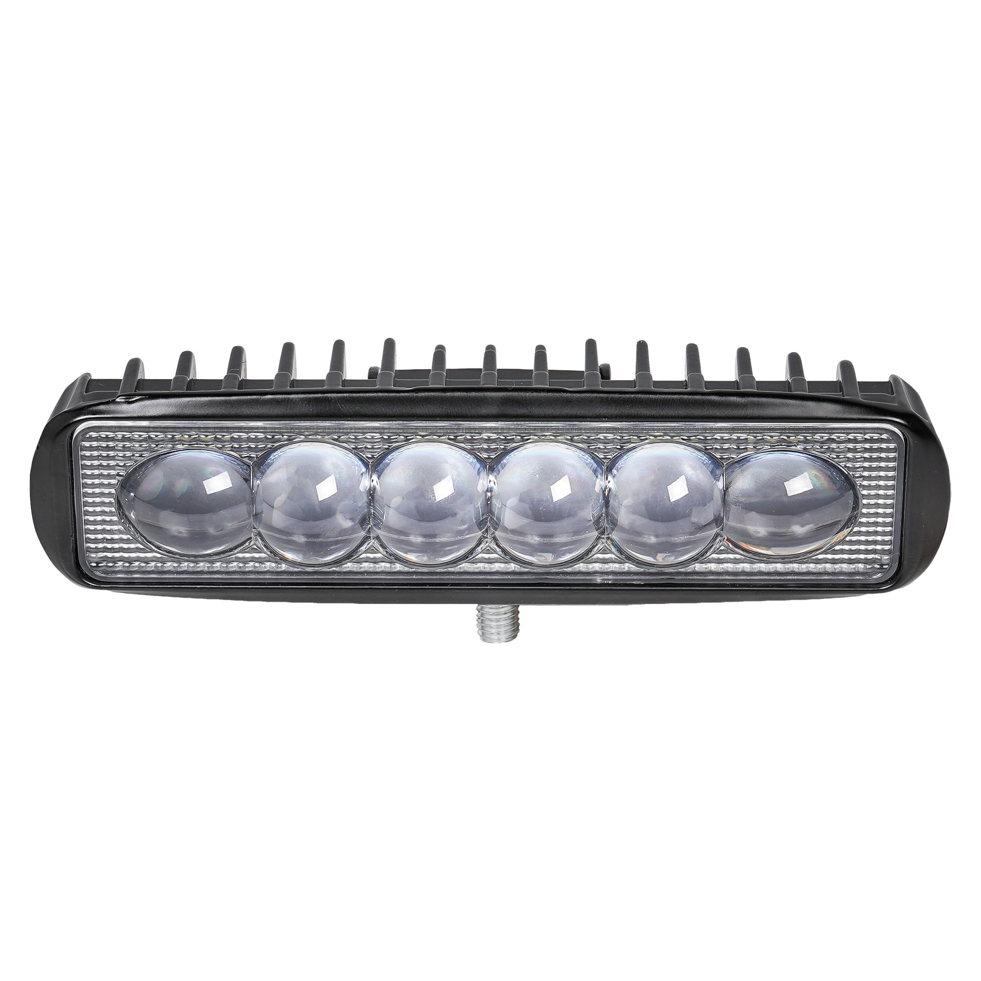

ФАРА СВЕТОДИОДНАЯ ПРЯМОУГОЛЬНАЯ, 6 LED 4D ЛИНЗА, 18W, (157Х42Х40) 12/24V (ALED006), ALED006