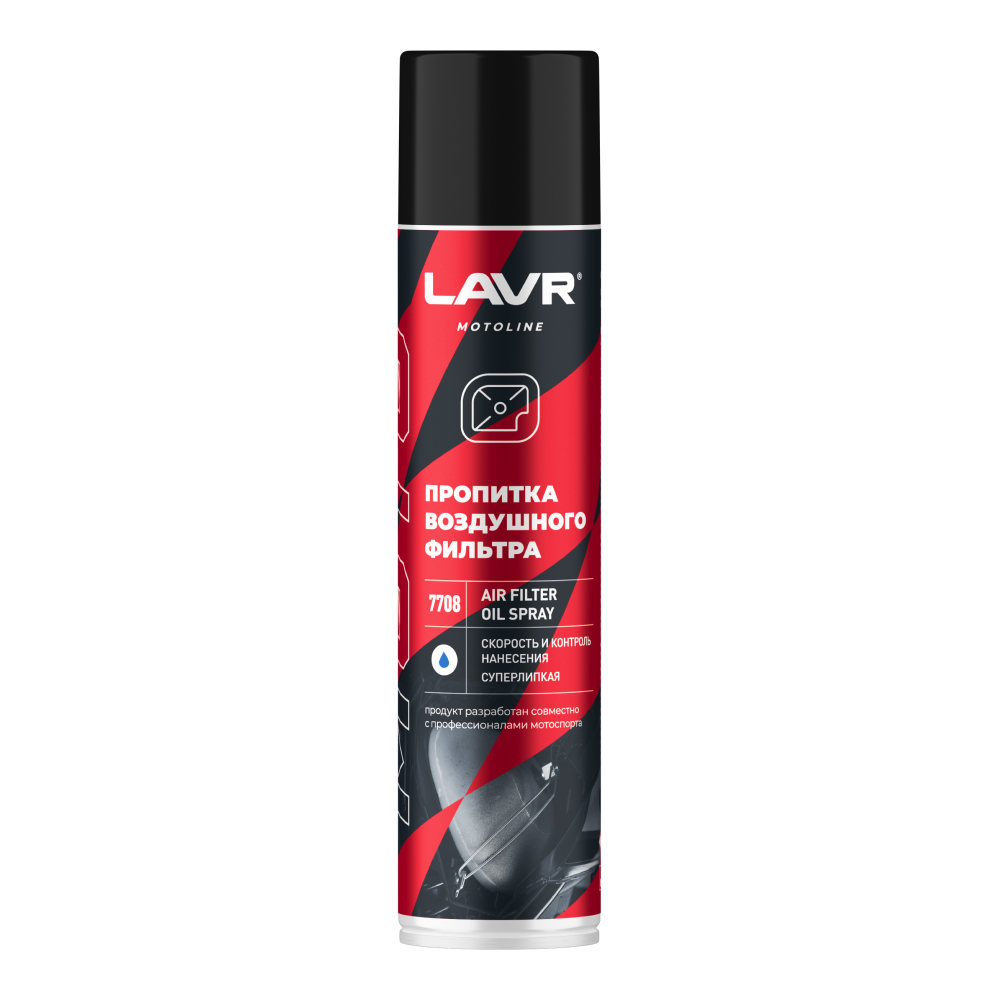

LAVR MOTO ПРОПИТКА ДЛЯ ВОЗДУШНЫХ ФИЛЬТРОВ, 400 МЛ, LN7708