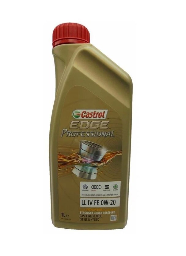 

Моторное масло CASTROL EDGE Professional LL IV FE 0W-20, 1л, 15D19B