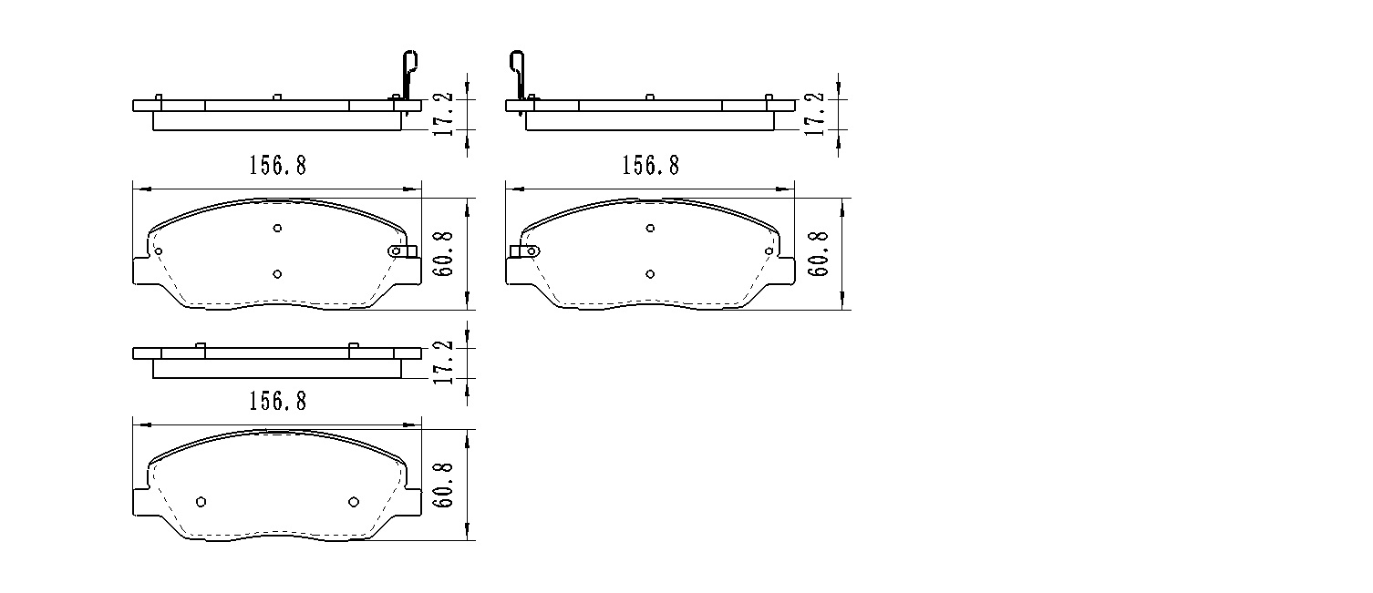 

WINKOD КОЛОДКИ ДИСКОВЫЕ | ПЕРЕДНИЕ С ДАТЧИКОМ ИЗНОСА HYUNDAI SANTA FE KIA CARNIVAL 2.7/2.9CRDI (06-), W0049BP