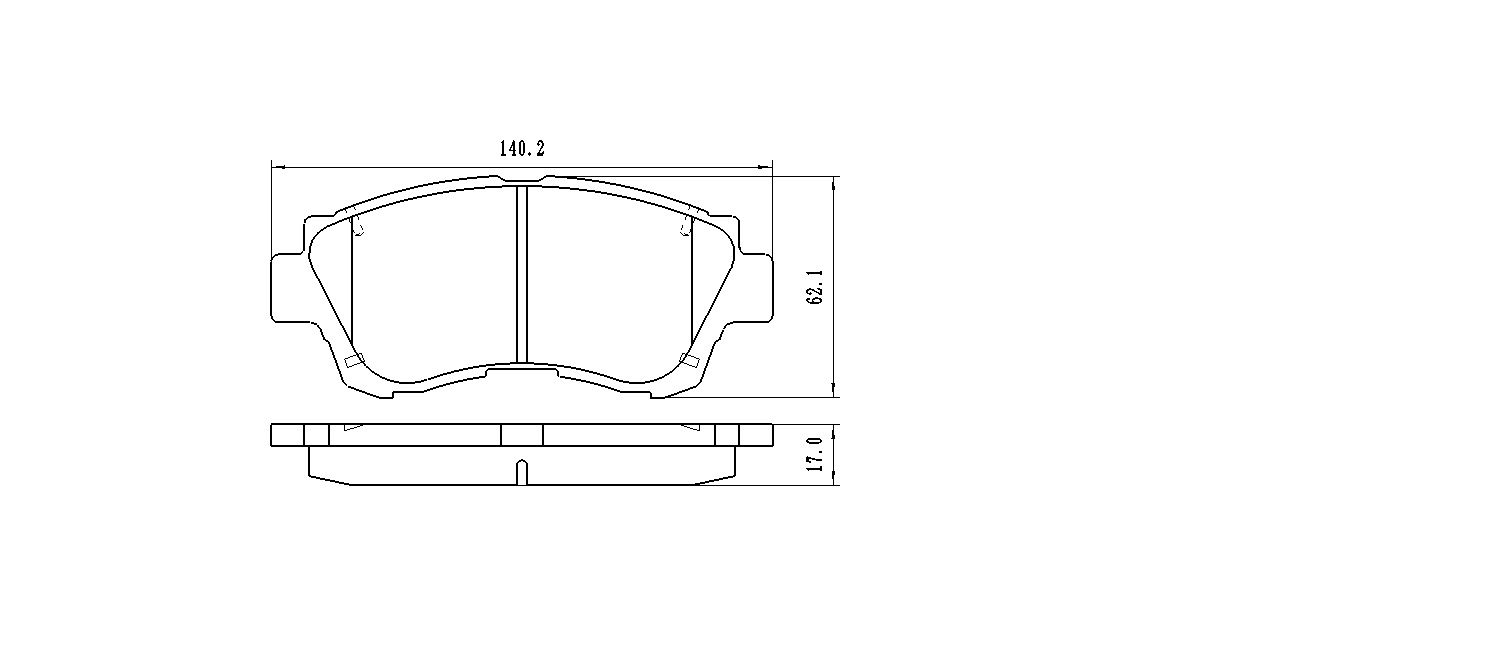 

WINKOD КОЛОДКИ ДИСКОВЫЕ | ПЕРЕДНИЕ TOYOTA CAMRY 2.2/3.0 (91-96) CELICA 2.0 (92-99), W0057BP