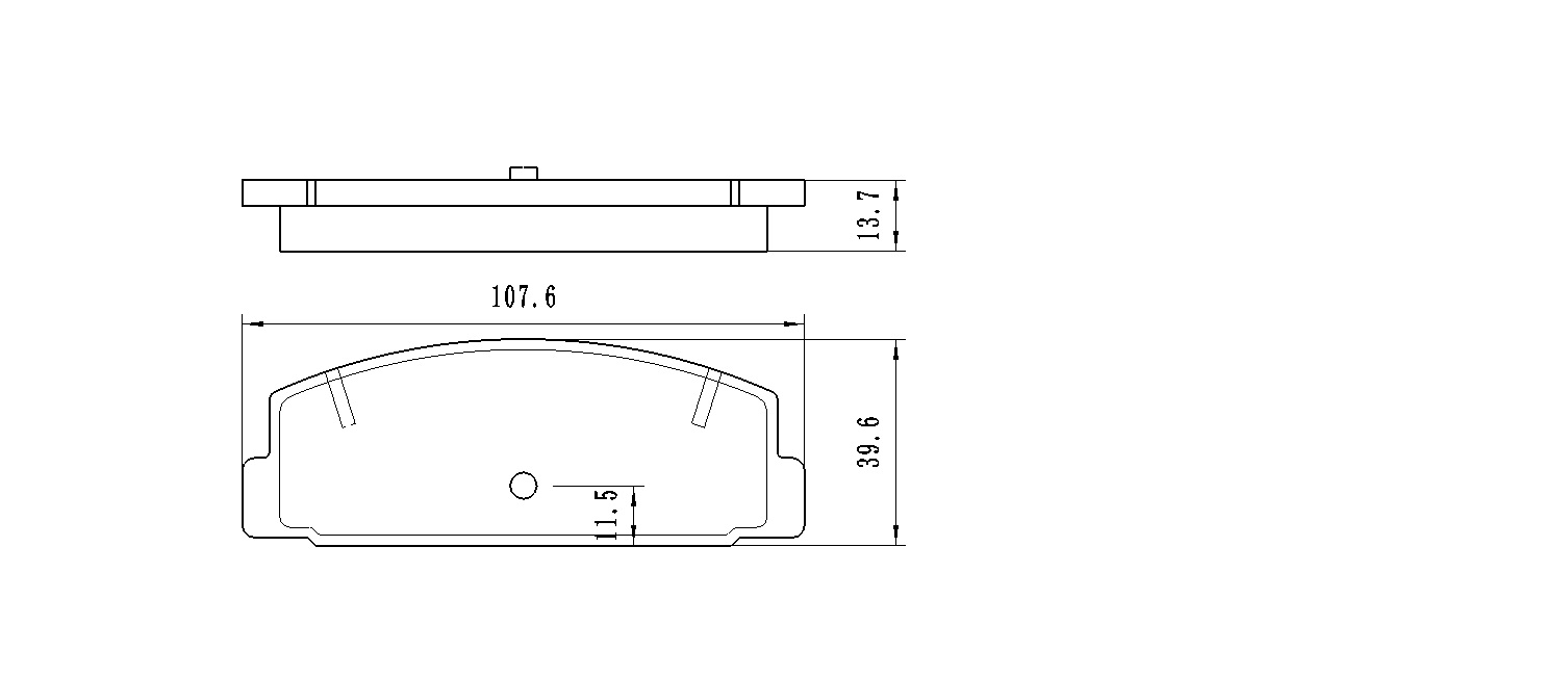 

WINKOD КОЛОДКИ ДИСКОВЫЕ | ЗАДНИЕ MAZDA 6 (-02) 626 GF/GW (97-), W0085BP
