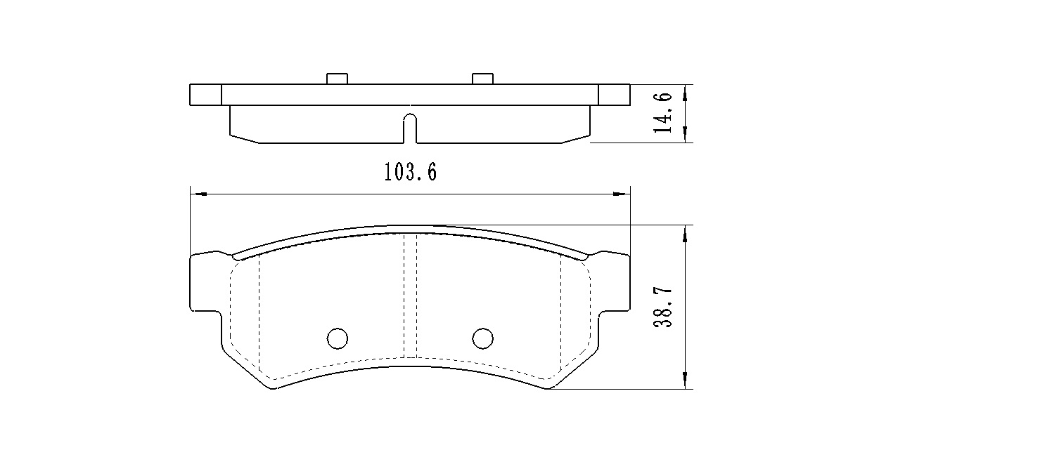 

WINKOD КОЛОДКИ ДИСКОВЫЕ | ЗАДНИЕ CHEVROLET LACETTI 1.6-1.8 DAEWOO NUBIRA 1.4-1.8 (07-08), W0087BP