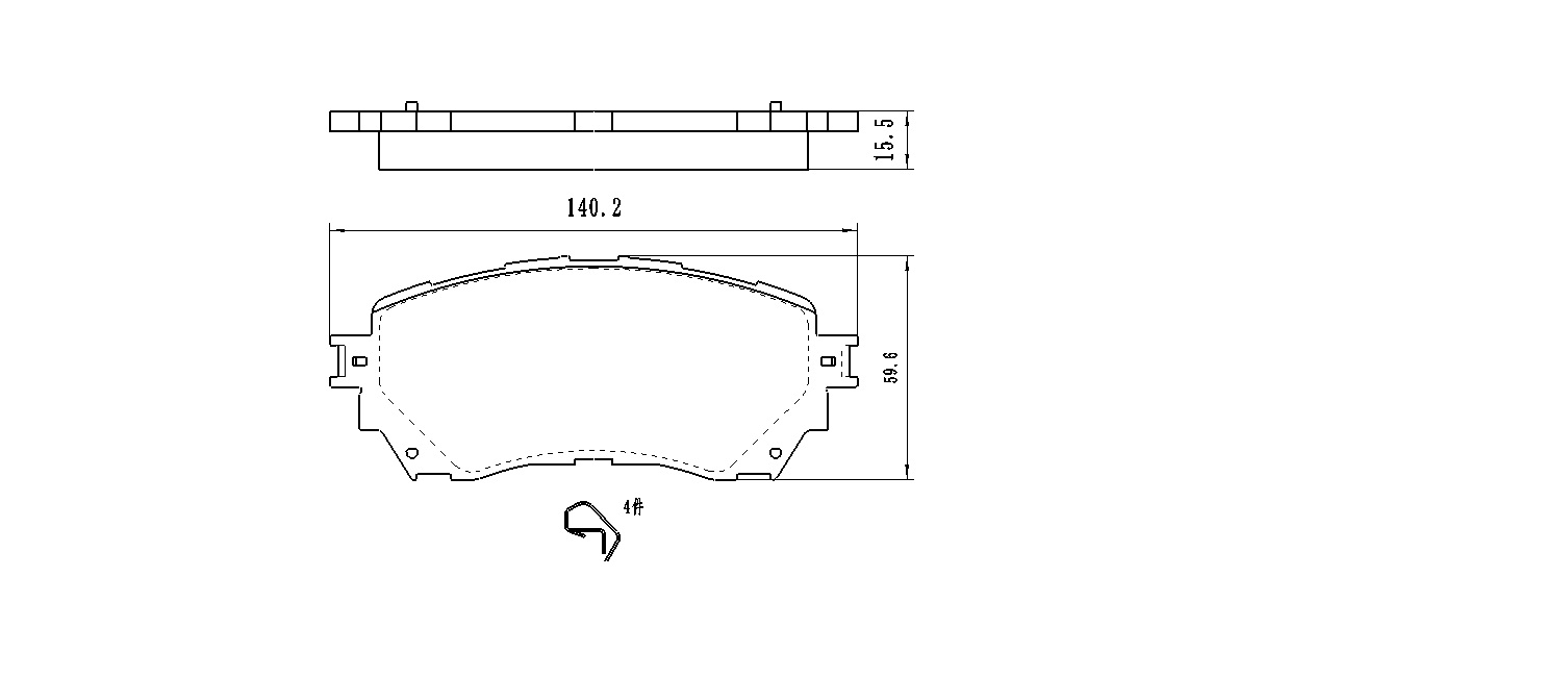 

WINKOD КОЛОДКИ ДИСКОВЫЕ | ПЕРЕДНИЕ MAZDA 6 GJ, GH (13-), W1838BP