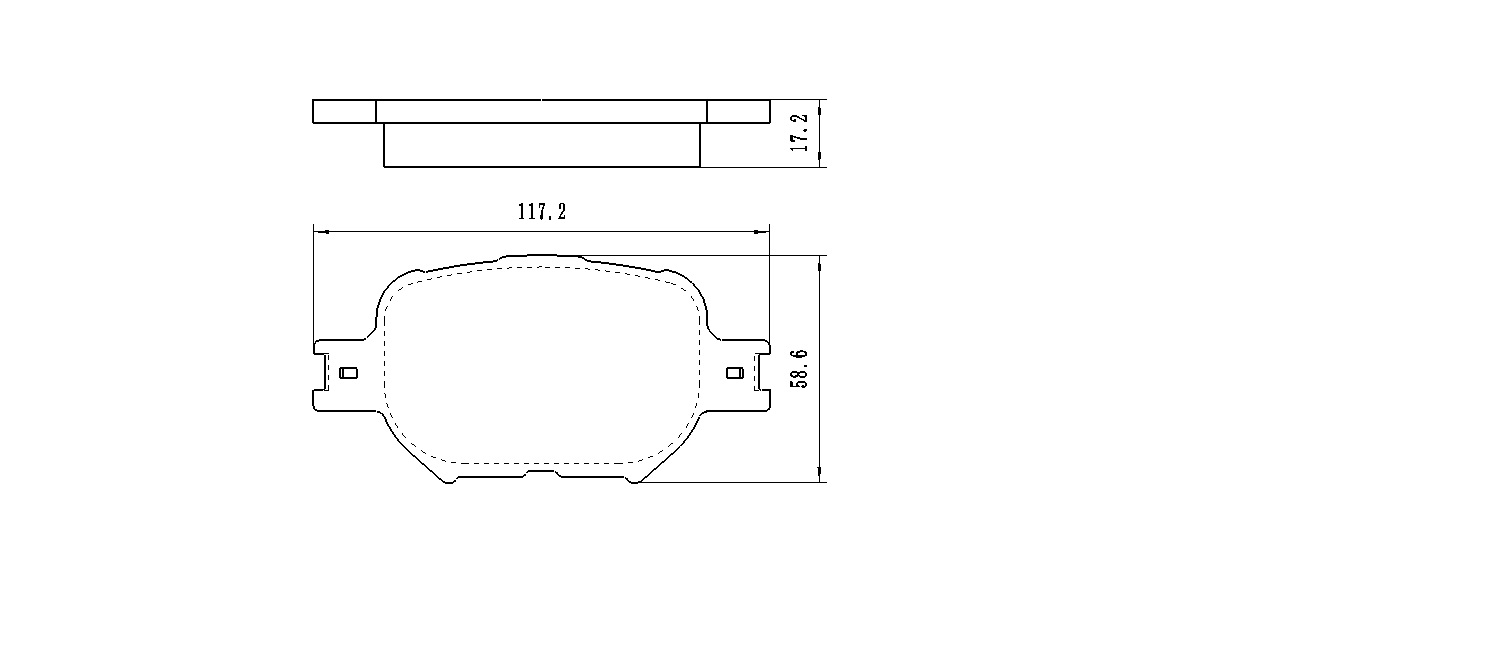 

WINKOD КОЛОДКИ ДИСКОВЫЕ | ПЕРЕДНИЕ TOYOTA COROLLA _E11_ (97-02) COROLLA _E12_ (02-07) CELICA ZZT23_ (99-), W1978BP