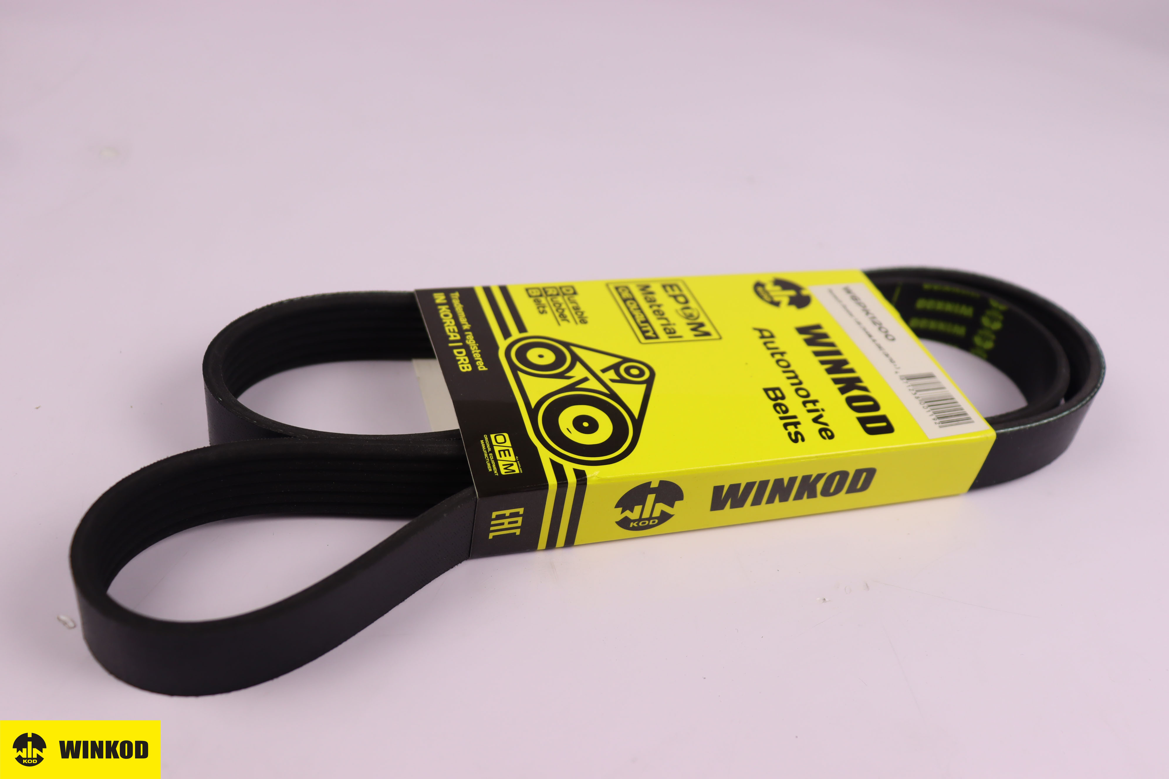 

WINKOD РЕМЕНЬ ПОЛИКЛИНОВОЙ 6PK1200 RENAULT DUSTER 1.6I K4M.6.06 (3/10 > ), W6PK1200