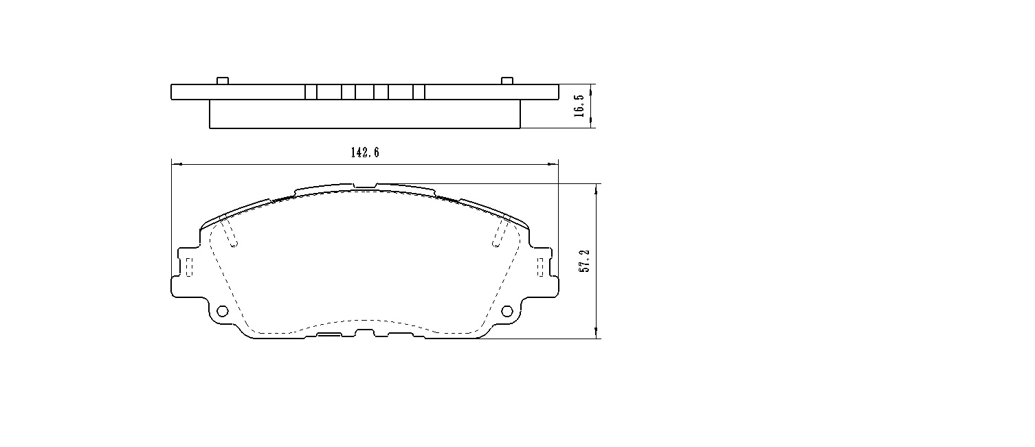 

WINKOD КОЛОДКИ ДИСКОВЫЕ | ПЕРЕДНИЕ TOYOTA CAMRY (16-) RAV4 (18-) UX(18-), WBP1593