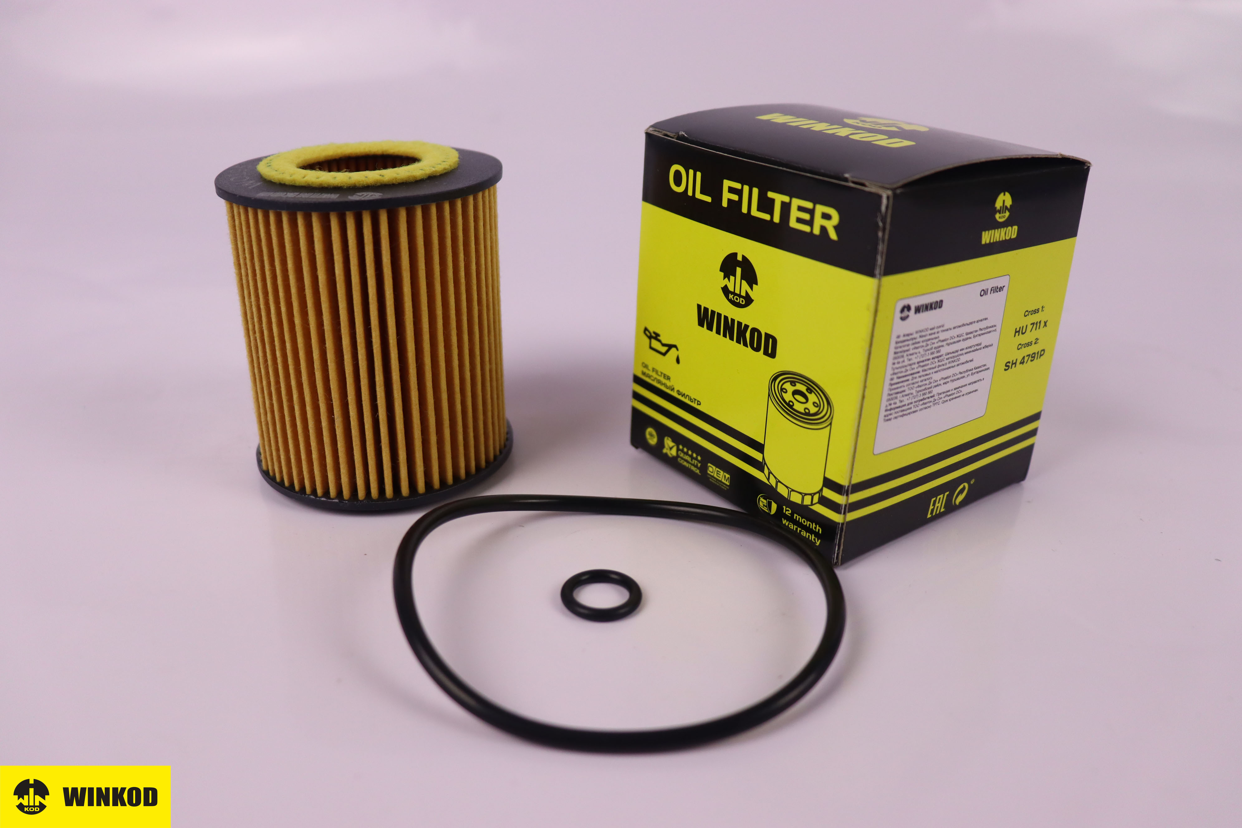 

WINKOD МАСЛЯНЫЙ ФИЛЬТР FORD MONDEO 1.8/2.0 (00-), MAZDA6 1.8/2.0 (02-), WO1951
