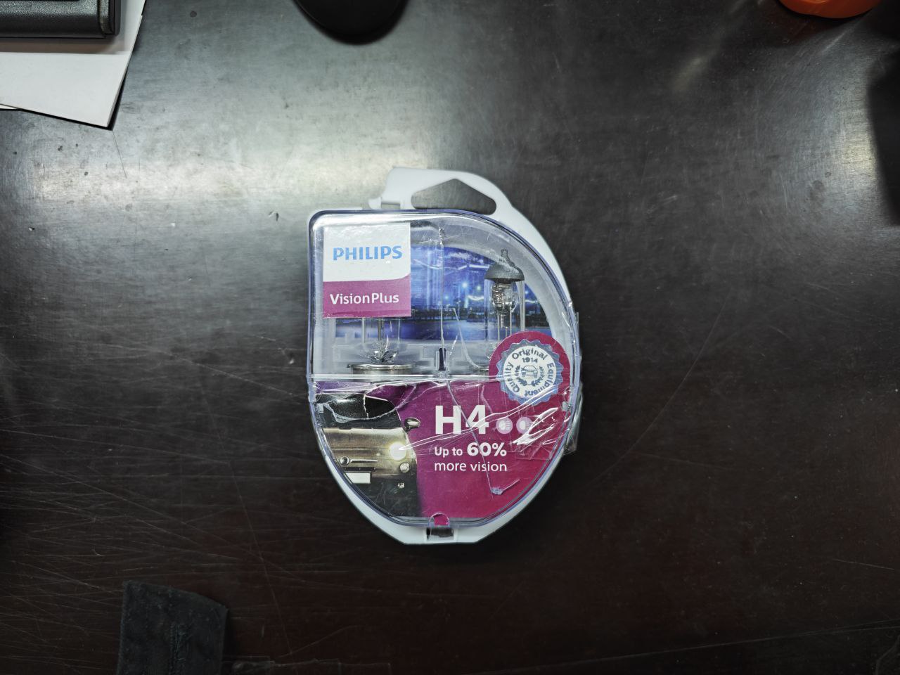 

УЦЕНКА, ЛАМПА H4 12V- 60/55W (P43T) ( -60% СВЕТА) VISION PLUS (2ШТ ), НЕТОВАРНЫЙ ВИД, 12342VPS2Y