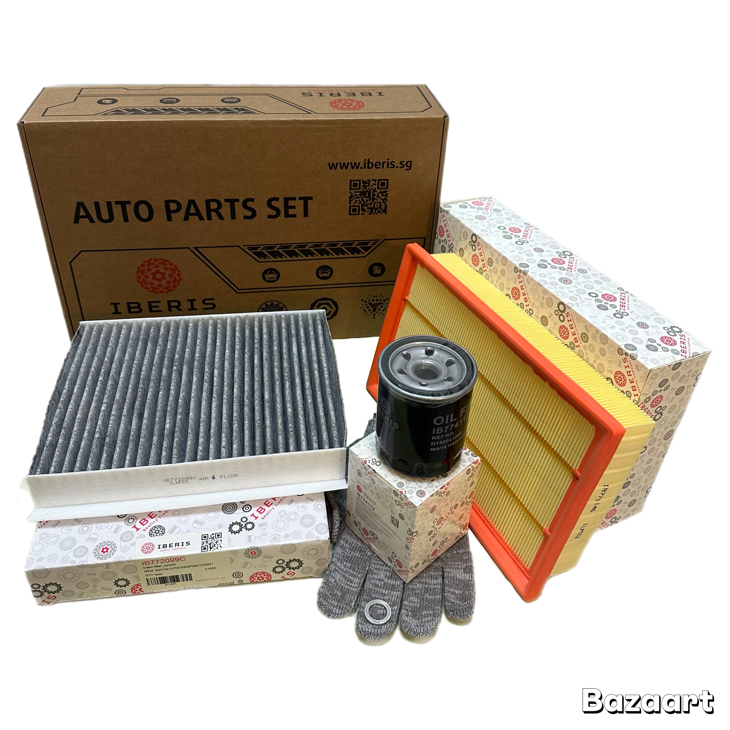 К-т фильтров changan cs55 plus, uni-s, uni-t, 1.5 л., ib774112, ib771146, ib772099c (угольный)