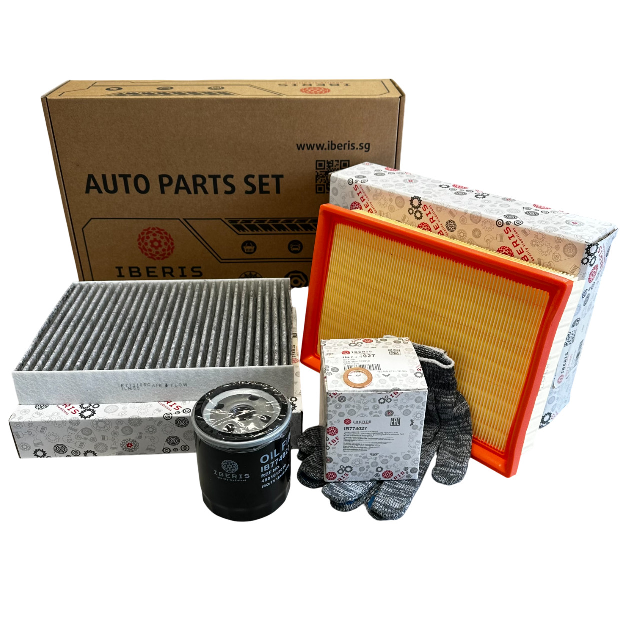 К-т фильтров chery tiggo 8 pro max, exeed rx, 2.0 л., ib774027, ib771165, ib772105c (угольный)